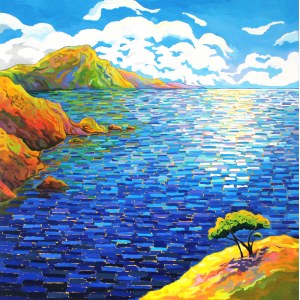 Monika Swiec, A secret hidden in the ocean , 2024