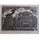 Pichell Eugeniusz. Warszawa 10 drzeworytów w etui