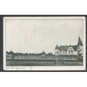 II RP Postcard Hel. Kuracyjny Dom.
