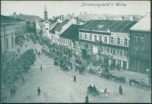 Poland / Germany Postcard Lithuania. Vilnius. Stimmungsbild in Vilnius. 1917