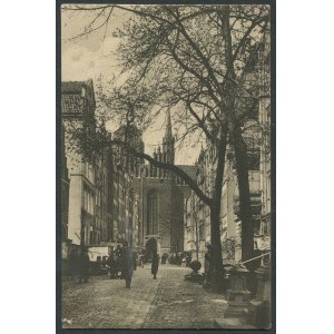 Wolne Miasto Gdańsk Danzig. Ulica Mariacka