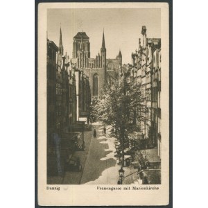 Wolne Miasto Gdańsk. Katedra. Kościół Mariacki