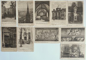 Wolne Miasto Danzig. Set of 10 postcards from the series 