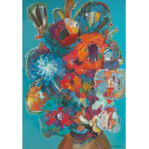 Martyna Kliszewska (b. 1974), Flowers in a Vase, 2024