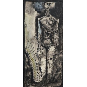 Roman Opałka (1931 Abbeville-Saint-Lucien - 2011 Rome), Portrait of Halszka, 1955