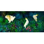 Patrycja Kruszyńska-Mikulska (ur. 1973 Lublin), White parrots, 2024
