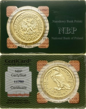 Polonia, 500 zloty = 1 oncia, 2004, Varsavia