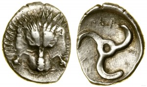 Řecko a posthelenistické období, tetrobolos, (cca 380-360 př. n. l.)