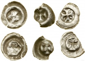 Teutonic Order, set of 3 brakteats, (1416-1460)