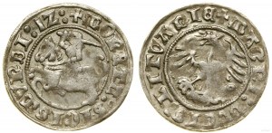 Pologne, demi-penny, 1512, Vilnius