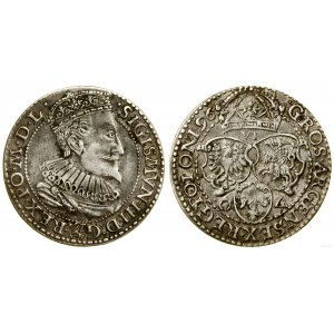 Poland, sixpence, 1596, Malbork