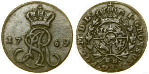 Polonia, penny, 1789 EB, Varsavia
