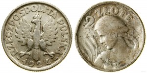 Polen, 2 Zloty, 1924, Paris