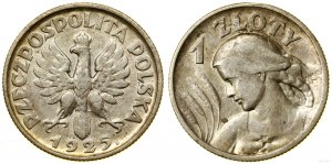 Polska, 1 złoty, 1925, Warszawa