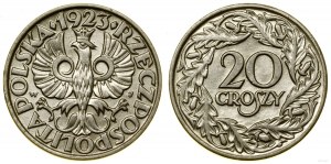 Poľsko, 20 groszy, 1923, Varšava