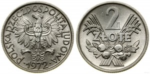 Poland, 2 zloty, 1972, Warsaw