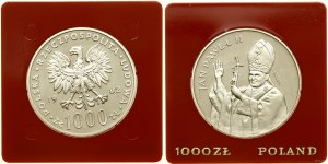 Pologne, 1 000 zlotys, 1982, Varsovie