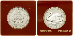 Pologne, 1 000 zlotys, 1984, Varsovie