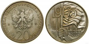 Polsko, 20 zlotých, 1980, Varšava