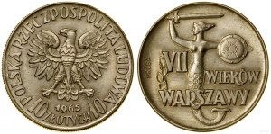 Polska, 10 złotych, 1965, Warszawa