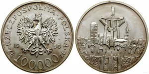Polonia, 100.000 PLN, 1990, Varsavia