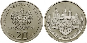 Polsko, 20 zlotých, 1995, Varšava