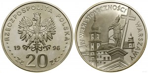 Polsko, 20 zlotých, 1996, Varšava