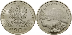 Poľsko, 20 zlotých, 1996, Varšava