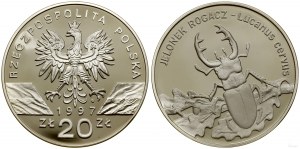 Polsko, 20 zlotých, 1997, Varšava