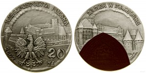 Polsko, 20 zlotých, 2002, Varšava