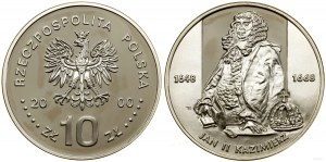 Pologne, 10 zloty, 2000, Varsovie
