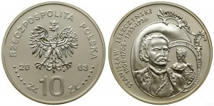 Poľsko, 10 zlotých, 2003, Varšava