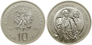 Pologne, 10 zloty, 2003, Varsovie