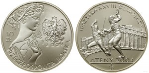 Polonia, 10 zloty, 2004, Varsavia