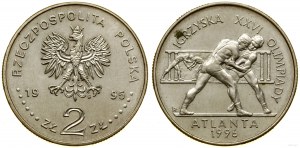 Pologne, 2 zlotys, 1995, Varsovie