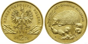 Poland, 2 zloty, 1996, Warsaw