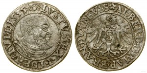 Kniežacie Prusko (1525-1657), groš, 1535, Königsberg