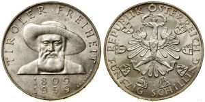 Autriche, 50 shillings, 1959, Vienne