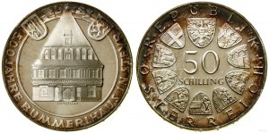 Autriche, 50 shillings, 1973, Vienne