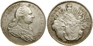 Nemecko, thaler, 1782, Mníchov