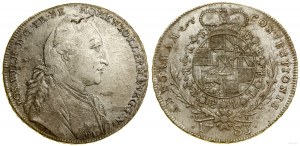 Allemagne, thaler, 1783, Stuttgart