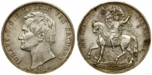 Allemagne, thaler de la Victoire (Siegestaler), 1871 B, Dresde