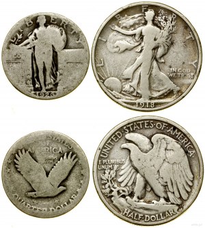 Spojené štáty americké (USA), sada 2 mincí