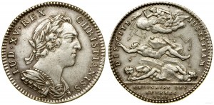 Francja, żeton pamiątkowy, 1757