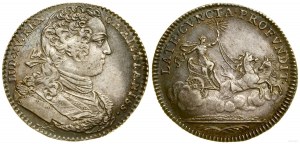Francja, żeton pamiątkowy, bez daty (1715)