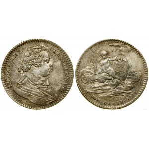 France, commemorative token, 1736