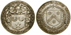 Francja, żeton pamiątkowy, XVII wiek