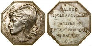 France, commemorative token, 1974