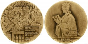 Polska, medal z serii jasnogórskiej - Jan Długosz, Częstochowa