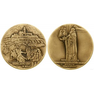 Polska, medal z serii jasnogórskiej - Przeor O. A. Kordecki, Częstochowa